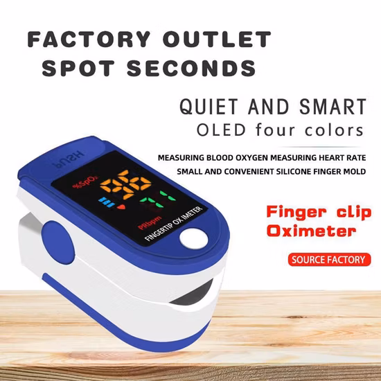 Factory Warehouse Spot Blood Oxygen Monitoring Home OLED Digital Finger Pulse Oximeter Lk87
