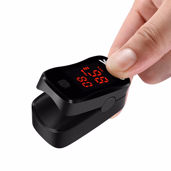 Пульсоксиметр Пульсоксиметр на кончике пальца